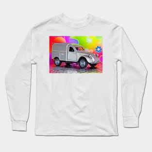 Surreal 2CV Fourgonnette Long Sleeve T-Shirt